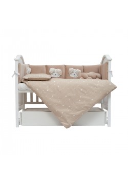 Постільний комплект Twins Кролик 7од 4075-TК-02 beige
