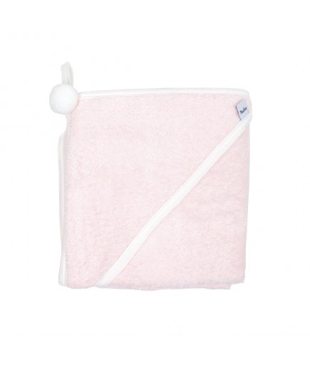 Рушник-куточок для купання Twins Smurf pink 1510-RTS-24B Рушник-куточок для купання Twins Smurf pink 1510-RTS-24B