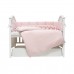 Постільний комплект Twins Cotton 7ел 4077-TC-08 baby pink