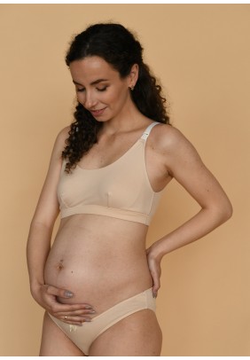 Топ для беременных и кормящих мам Мамин Дом 822-Бежевый