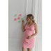 Нічна сорочка для вагітних та годування XS-XL Мамин Дім BABY 24124 - Рожевий