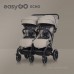 Коляска для двійні Euro-Cart Echo 2024 EGECB24-02 beige фото 3