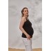 Майка для вагітних і годування Юла мама EZRA NR-24.021 -чорний фото 5