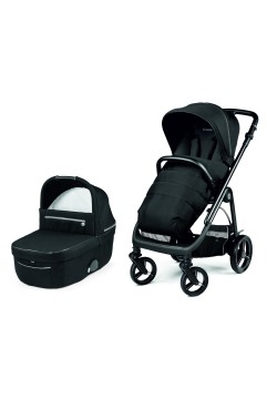 Коляска універсальна 2в1 Peg-Perego Veloce True Black PACK-VEL8100000018