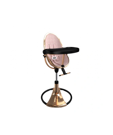 Стільчик для годування Bloom Fresco Rose Gold/Rose Gold+blush pink U10515-GRB\\U10543-P Стільчик для годування Bloom Fresco Rose Gold/Rose Gold+blush pink U10515-GRB\\U10543-P