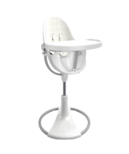 Стільчик для годування Bloom Fresco White+coconut white E10535-W\\U10543-CW Стільчик для годування Bloom Fresco White+coconut white E10535-W\\U10543-CW