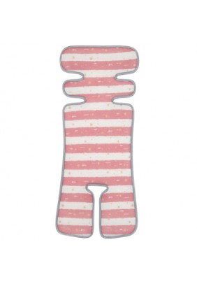 Вкладыш для коляски и автокресла FreeON pink-white 48723 - 