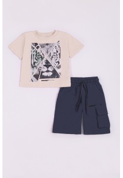 Комплект(футболка+шорти) "Тигр" хлопчик Trend 6895