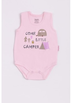 Боді для новонароджених Babydola 12651 -рожевий