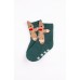 Шкарпетки з гальмами махра 22-25 Bross 55131/009905 -зелений