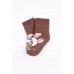 Шкарпетки з гальмами махра 22-25 Bross 50174/009589 -коричневий