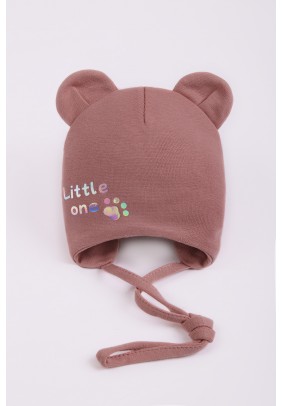 Шапка "Little one" трикотаж н/з  Talvi 02744 темно-рожевий