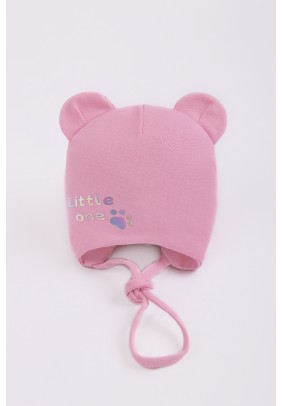 Шапка "Little one" трикотаж н/з  Talvi 02744 св.рожевий