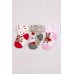 Набір шкарпеток з гальмами махра (3шт) 0-12 Bross 009913 -молочний