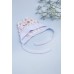 Комплект для новонародженого (льоля+повзунки+чепчик) 56-62 Фламинго 695-048 -блакитний