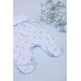 Комплект для новонародженого (льоля+повзунки+шапочка) 56-62 Фламинго 445-021 -блакитний