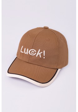 Кепка "Luck" Glory Kids 8600 коричневий