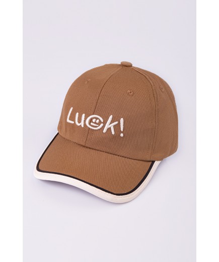 Кепка "Luck" Glory Kids 8600 коричневий