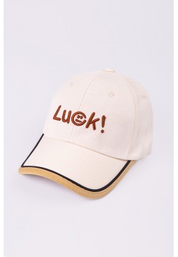 Кепка "Luck" Glory Kids 8600 молочний