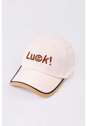 Кепка "Luck" Glory Kids 8600 молочний
