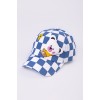 Кепка "Ведмедик (клітинка)" Makko Л5824 синій