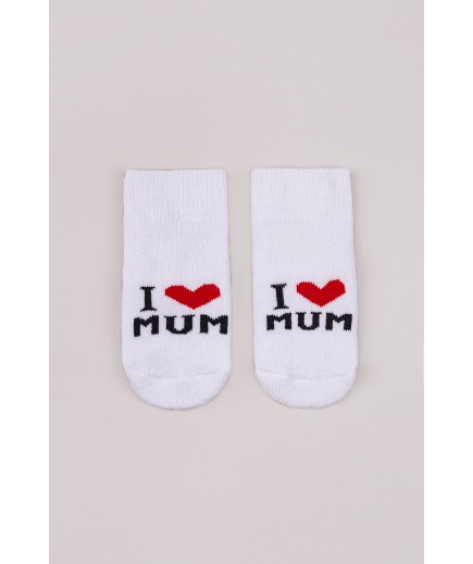 Шкарпетки для новонародженого 0 ТО 147 -білий