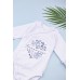 Комплект для новонароджених (боді+ползунки+шапка) 56 Фламинго 433-069 -білий