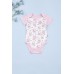 Боді для новонародженого 0-12 Veo Baby Ofk11836- рожевий