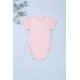 Боді для новонародженого 0-12 Veo Baby Ofk11836- рожевий