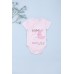 Боді для новонароджених 0-12 Veo Baby 10686 -рожевий