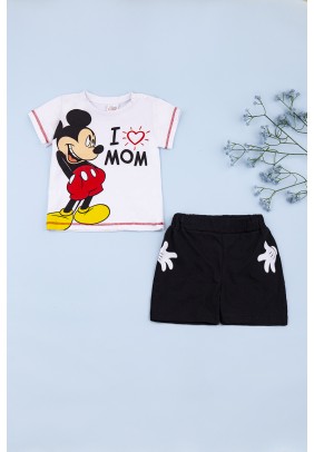 Комплект для хлопчика (футболка+шорти) 68-74 Disney Mickey MC15594