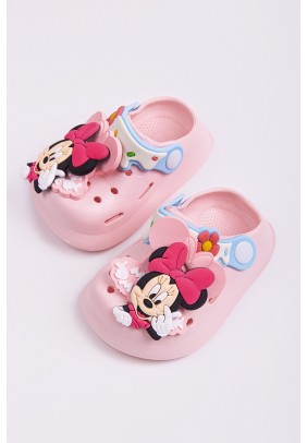 Крокси "Мінні" дівчинка Babyshop 407 рожевий
