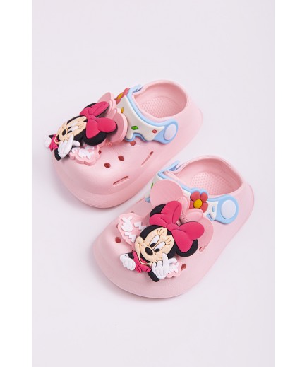 Крокси "Мінні" дівчинка Babyshop 407 рожевий
