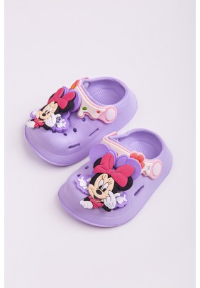 Крокси "Мінні" дівчинка Babyshop 407 бузковий