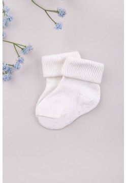 Шкарпетки 0-6 Flavien 1512/02 -молочний