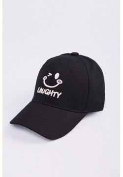 Кепка "Laughty" Makko К2325 чорний