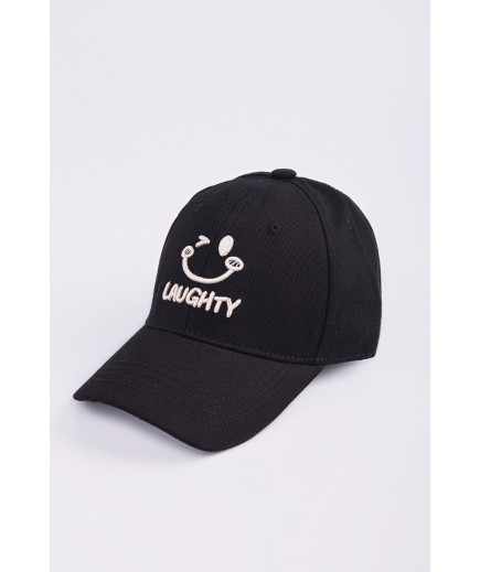 Кепка "Laughty" Makko К2325 чорний