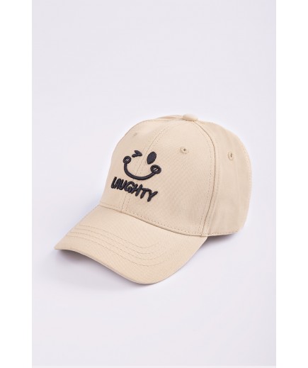 Кепка "Laughty" Makko К2325 бежевий