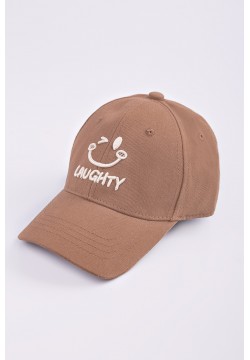 Кепка "Laughty" Makko К2325 коричневий