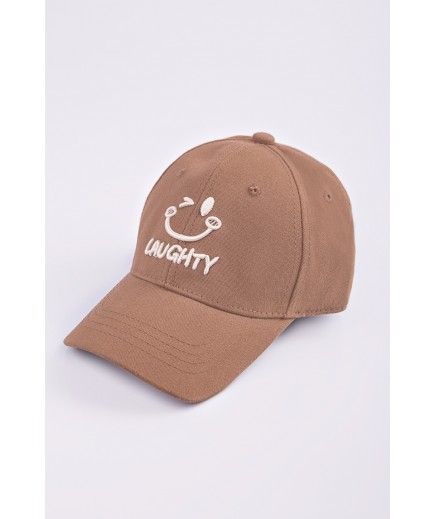 Кепка "Laughty" Makko К2325 коричневий