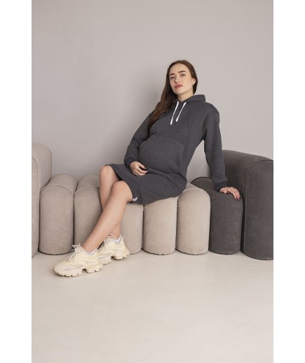 Сукня для вагітних утеплене 38-46 LESSON -сірий