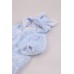 Комбінезон для новонародженого 56-74 Anna Babba 2369 -блакитний