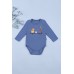 Боді для новонароджених 3-12 Miniworld 16442 -синій