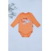 Боді для новонароджених 3-12 Miniworld 16445 -помаранчевий