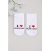 Шкарпетки "Я кохаю маму й тата" махра ТО 146 -білий