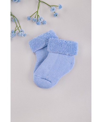 Шкарпетки махра ТО 0150 -блакитний