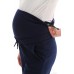 Штани для вагітних спортивні LESSON 3805 -синій