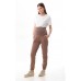 Штани для вагітних спортивні LESSON 3806 -коричневий