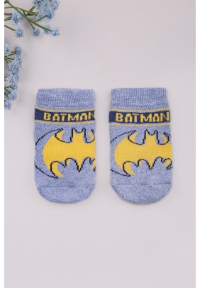 Шкарпетки з гальмами для хлопчика Batman Disney 1шт BM17035 - 
