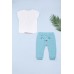 Комплект для дитини (футболка+штани) 68-86 Mininio 91MB4770